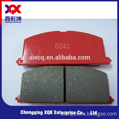 2016 Wholesale high quality car brake pad cheap price semimetal auto brake pad